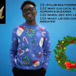 DEC 5TH – UGLY SWEATER CONTEST
