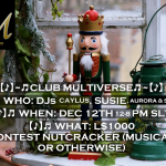 DEC 12TH – NUTCRACKER CONTEST